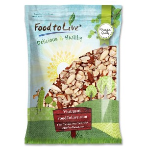 Dry Roasted Natural Sliced Almonds with Himalayan Salt - by Food To Live - 1 of 4