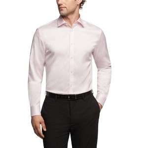 Calvin Klein Mens Refined Cotton Button Down Dress Shirt - 1 of 3