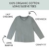 Honest Baby 5-Pack Organic Cotton Long Sleeve T-Shirts - 3 of 4
