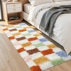 Indoor Modern Soft Fluffy Living Room Rugs, Plush Shaggy Non Slip Area Rug for Nursery Kids Room Bedroom - 3 of 4