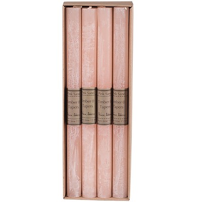 Pink Sand Timber Tapers - Set Of 12 : Target