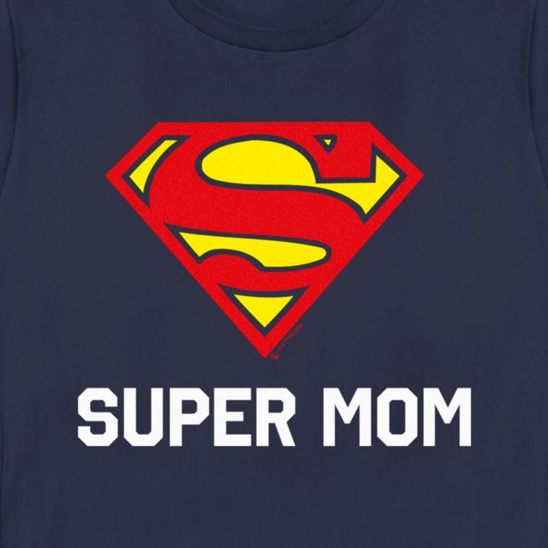 Women's Superman Super Mom T-Shirt, 2 of 5