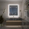Apmir Super Bright Front & Back LED Lighted Anti-Fog Aluminum Alloy Framed Tempered Glass Bathroom/Vanity Mirror with ETL & 3-Year Warranty - 2 of 4