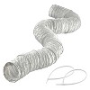 Lambro® 4-In. x 8-Ft. Flexible White Vinyl Duct with Clamps, 1303 - 4 of 4