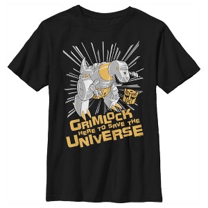 Boy's Transformers Grimlock Saves the Universe T-Shirt - 1 of 4