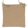 Colonial Mills Shear Natural - Muslin Chair Pad, Set of 4 - 2 of 2