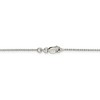 Black Bow Jewelry 1.25mm, Sterling Silver Hollow Bead Chain Necklace - 4 of 4