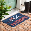 Evergreen NFL New England Patriots Embossed Mat Cross Hatch Indoor and Outdoor Doormat - 2 of 3