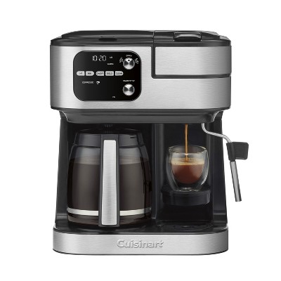 Cuisinart Coffee Center 12 Cup 4-in-1 Combination Espresso and Coffeemaker Stainless Steel