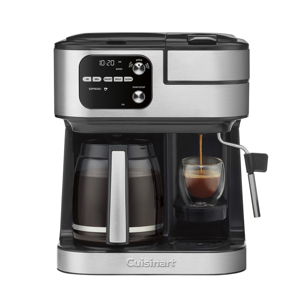 Photos - Coffee Maker Cuisinart Coffee Center 12 Cup 4-in-1 Combination Espresso and Coffeemaker Stainless Steel 