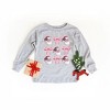The Juniper Shop Coquette Santa Chart Toddler Long Sleeve Tee - 2 of 3