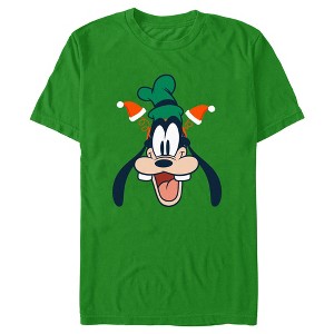 Men's Mickey & Friends Goofy Christmas Ears T-Shirt - 1 of 4