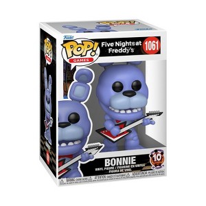 Funko POP! FNAF Five Nights At Freddy’s Bonnie with Guitar 10th Anniversary Figure #1061! - 1 of 4