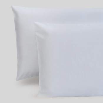 Fabdreams 300 Thread Count Certified Organic Cotton Percale Pillowcase Set