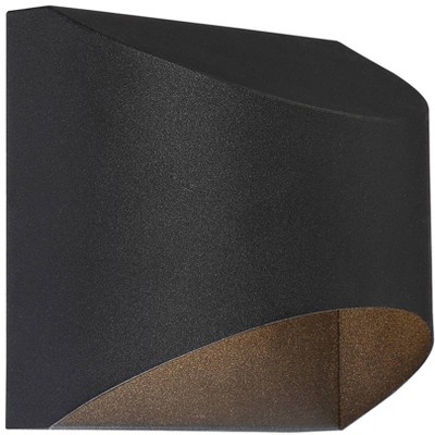 Ratner Black LED Downlight Outdoor Wall Fixture
