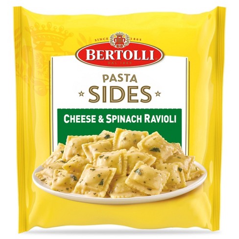 Bertolli Pasta Sides Cheese & Spinach Frozen Ravioli - 13oz : Target