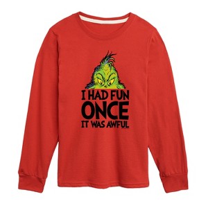 Boys' - Dr. Seuss -  Long Sleeve Graphic T-Shirt - 1 of 4