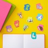 Bright Creations 50-Pack Mini Assorted Animal Magnetic Bookmarks, Bulk Magnet Set, Page Clip Markers for Kids, Reading, 10 Designs, 1.7x1.7 In - 3 of 4