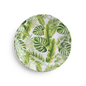 Q Home | Palm 8" Melamine Salad Plate, Set of 4 - 1 of 1