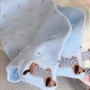 Anna-Kaci Women's 3-Pair No-Show Socks with Embroidered Dog Design and Soft Knit Low-Cut Fit for Everyday Comfort - 4 of 4