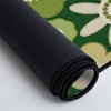 evamatise Flowers in the 60s Vintage Green Desk Mat - Deny Designs - 4 of 4