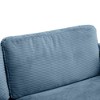 GlasFlength Seating Sets, Timeless Design, Sectional Couch, Ideal for Family Comfort, Blue, 72.8"*30.7"*33" - 4 of 4
