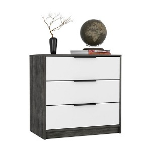 NicBex 27.04"H Metal Handles Storage Dresser for Bedroom with 3 Drawers - 1 of 4