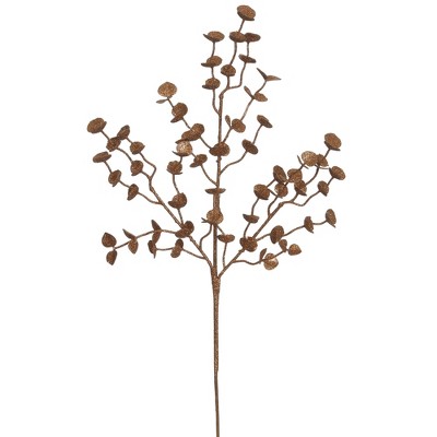 Vickerman 22" Artificial Eucalyptus Spray Glitter Spray