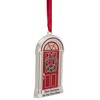 Northlight 3" Silver Plated "First Christmas in Our New Home" European Crystal Christmas Ornament - 3 of 3