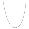 Black Bow Jewelry 1.25mm, 14k White Gold, Box Chain Necklace - 2 of 4
