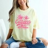 Simply Sage Market Women's California Beach Paradise Short Sleeve Garment Dyed Tee - 2 of 3