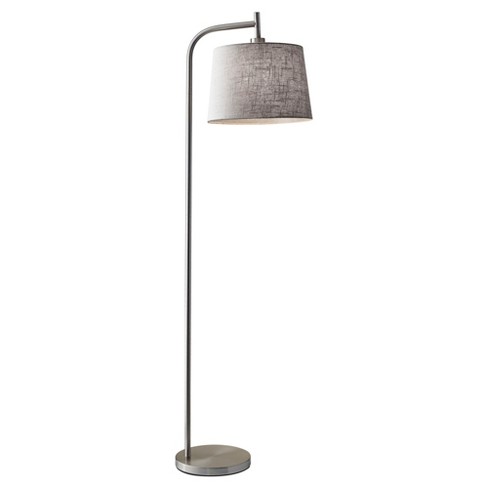 Adesso Blake Floor Lamp - Silver : Target