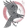 Men's Design By Humans RAGNAR'S RAVEN By RAIDHO T-Shirt - 2 of 4