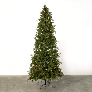 9'H Sullivans Lit Pine Christmas Tree, Green - 1 of 2
