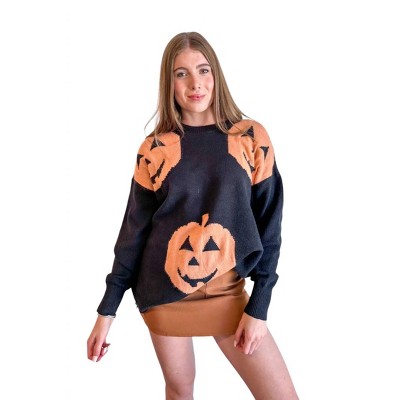 Women's Pumpkin Cutie Sweater - BiBi
