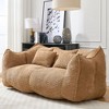 CAVINAS Bean Bag Chair, Comfortable Square Recliner Sofa with High Resilience Foam Core - 2 of 4