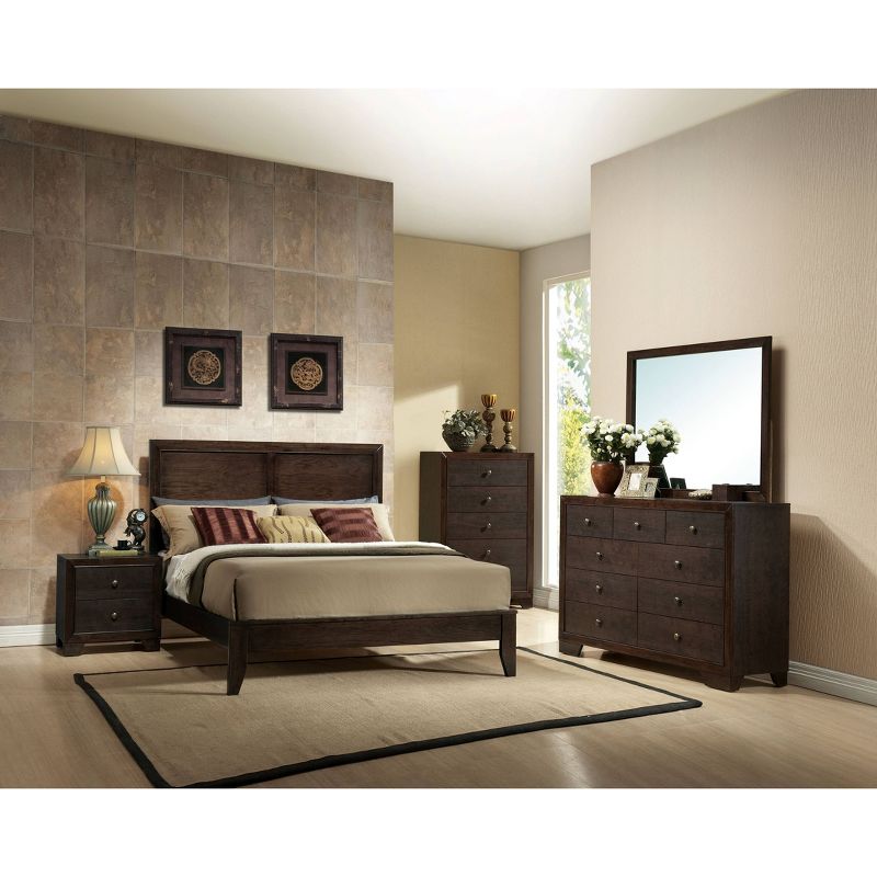 Madison Bed Espresso - Acme Furniture, 3 of 11