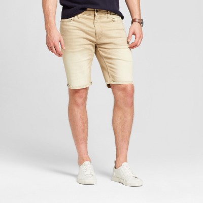 mens skinny fit shorts