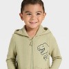 Toddler Boys' Fleece Zip-Up Hoodie Sweatshirt - Cat & Jack™ - 2 of 4