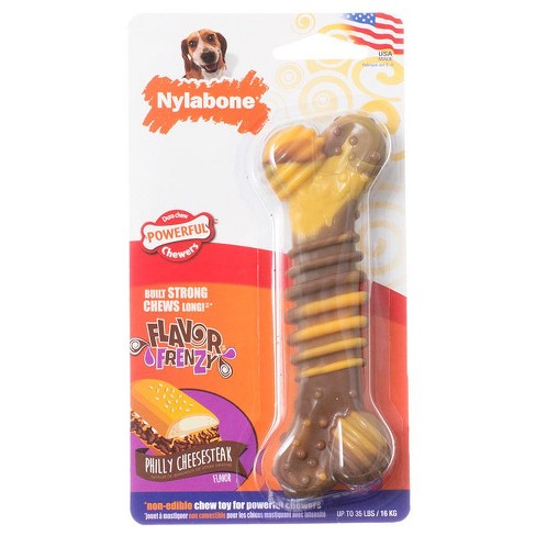 Nylabone Power Chew Knuckle Bone Dog Toy With Treats - Chicken