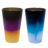 Silipint: Silicone 16oz Pint Glasses: 4 Pack (2) Sun Storm & (2) Moon Beam - 4 of 4