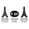 Big Dot of Happiness Stars Over Paris - Paper Straw Decor - Parisian Themed Party Striped Decorative Straws - Set of 24 - 2 of 4