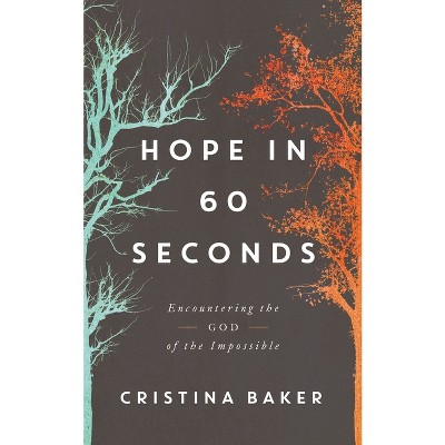 Hope in 60 Seconds - by  Cristina Baker (Hardcover)