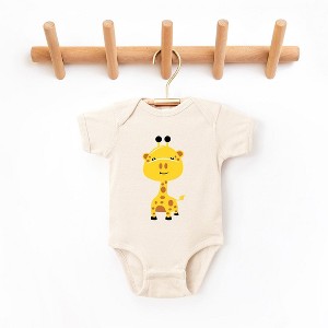 The Juniper Shop Giraffe Colorful Baby Bodysuit - 1 of 2