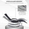 Okak Zero Gravity Rocking Chair Outdoor Chaise Lounge,Patio Recliner Lounge Chair with Detachable Pillow for Pool,Backyard,Deck&Patio - 4 of 4