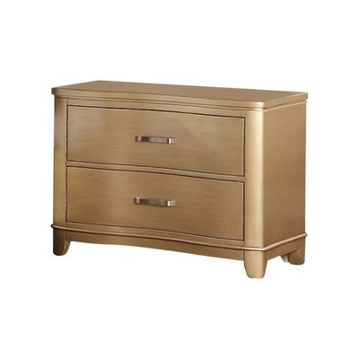 gold nightstand target