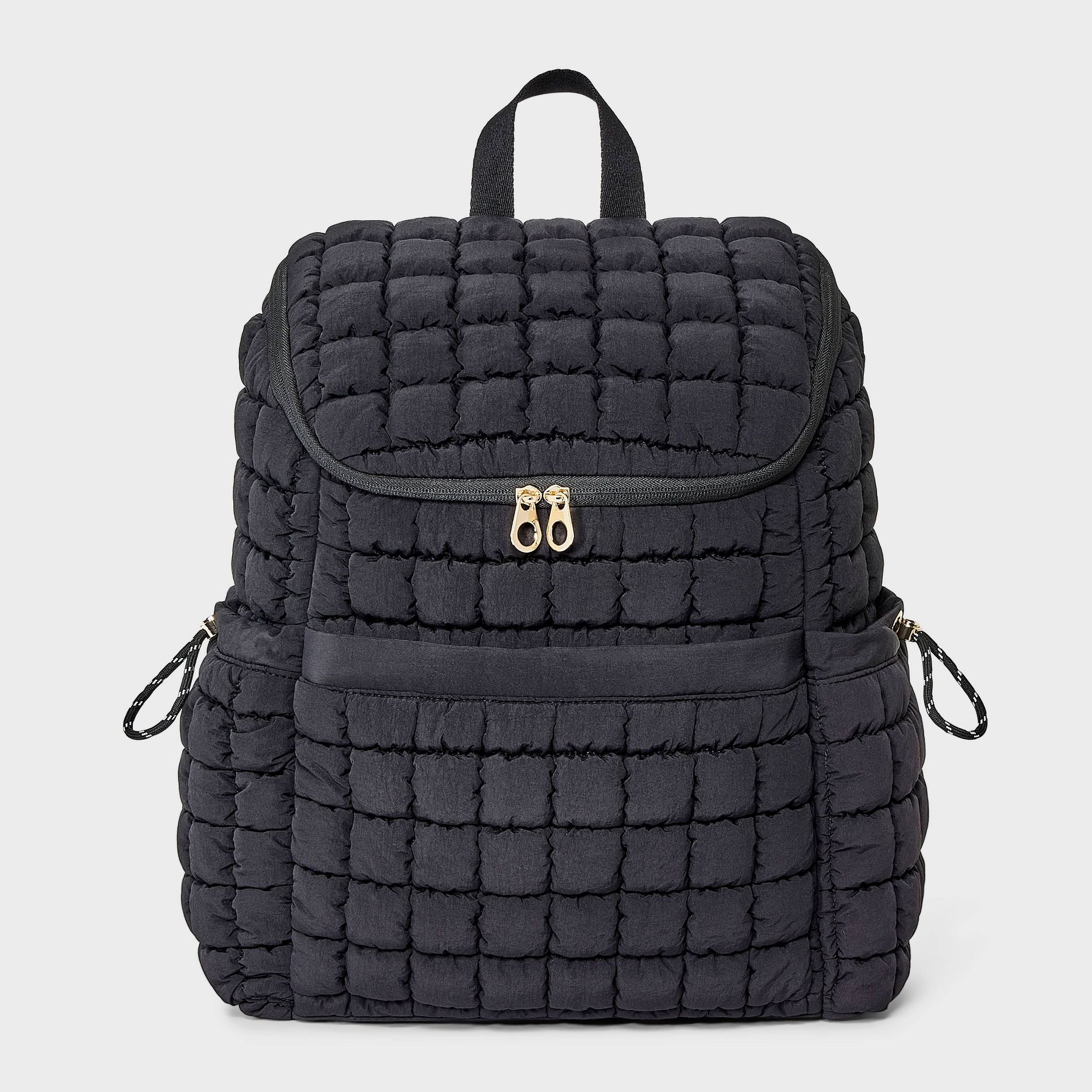 Puffer Backpack - Universal Thread™ Black