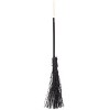 Gallerie II 19" Decorative Halloween Glitter Witch Broom, Assortment of 2 - 2 of 4