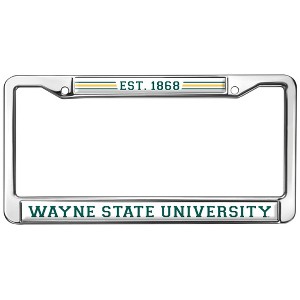 Wayne State University Full Size Standard License Plate Metal Frame - 1 of 4