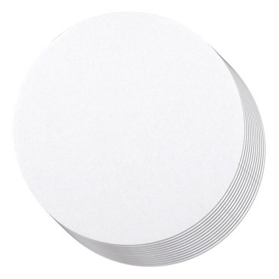 Juvale 12 Pack Round Cake Boards, Cardboard Cake Circle Bases (10 Inches, White)